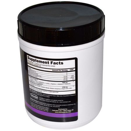 Controlled Labs, Purple Wraath, Purple Lemonade, 2.44 lbs (1108 g):الأحماض الأمينية