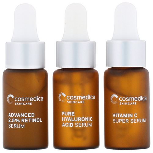Cosmedica Skincare, Essential Serum Minis, 3 Piece Kit فوائد