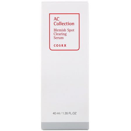 Cosrx, AC Collection, Blemish Spot Clearing Serum, 1.35 fl oz (40 ml):عيب, حب الشباب
