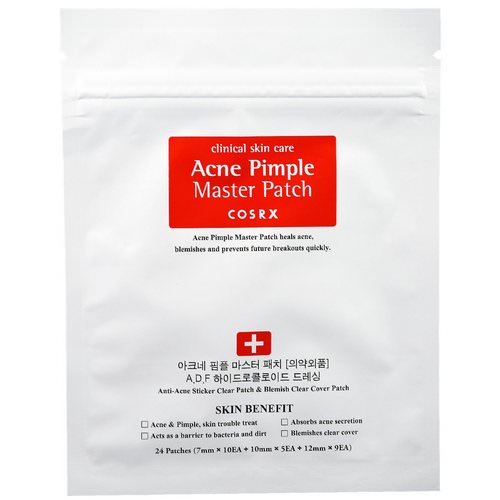 Cosrx, Acne Pimple Master Patch, 24 Patches فوائد