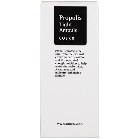 Cosrx, Propolis Light Ampule, 20 ml:ترطيب, علاجات