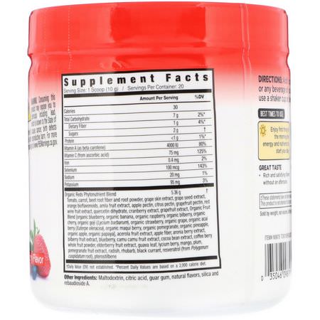 Country Farms, Super Reds, Energizing Polyphenol Superfood, Berry Flavor, 7.1 oz (200 g):ف,اكه, س,برف,دس