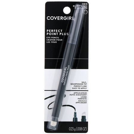 Covergirl, Perfect Point Plus, Eye Pencil, 200 Black Onyx, .008 oz (0.23 g):كحل, عيون