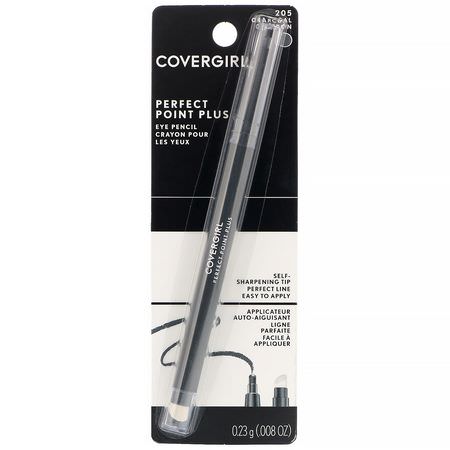 Covergirl, Perfect Point Plus, Eye Pencil, 205 Charcoal, .008 oz (0.23 g):كحل, عيون