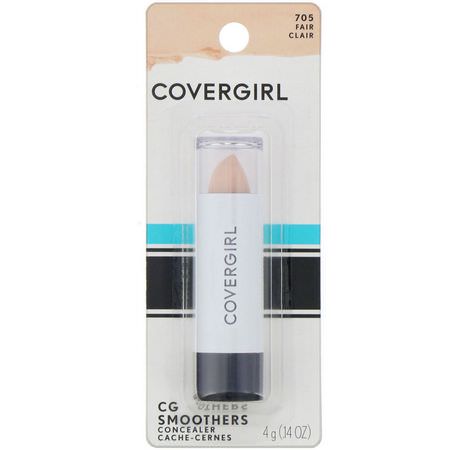 Covergirl, Smoothers, Concealer Stick, 705 Fair, 0.14 oz (4 g):خافي العي,ب, ال,جه