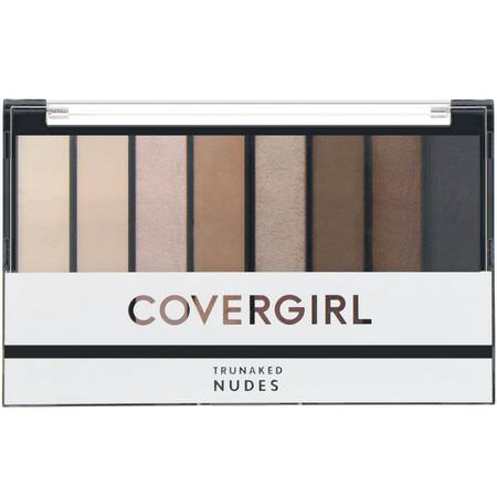 Covergirl, Trunaked, Eyeshadow Palette, Nudes, .23 oz (6.5 g):ظل المكياج, عيون