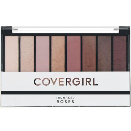 Covergirl, Trunaked, Eyeshadow Palette, Roses, .23 oz (6.5 g):ظل المكياج, عيون