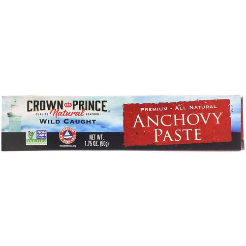 Crown Prince Natural, Anchovy Paste, 1.75 oz (50 g) فوائد
