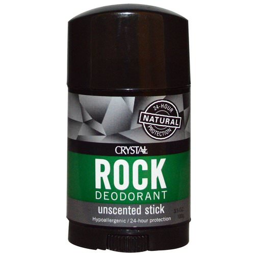Crystal Body Deodorant, Crystal Rock Deodorant Wide Stick, Unscented, 3.5 oz (100 g) فوائد