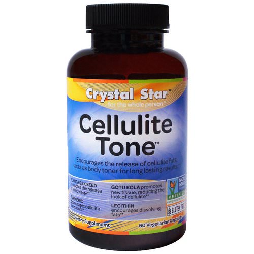 Crystal Star, Cellulite Tone, 60 Veggie Caps فوائد