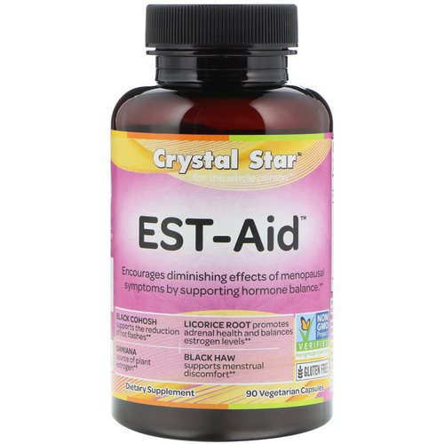 Crystal Star, EST-Aid, 90 Vegetarian Capsules فوائد