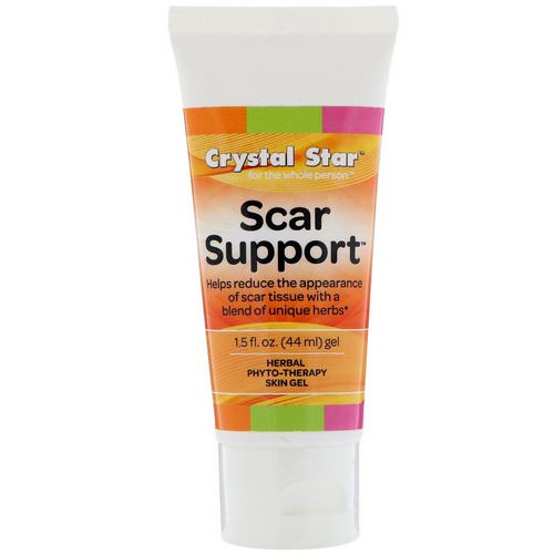 Crystal Star, Scar Support Gel, 1.5 fl oz (44 ml) فوائد
