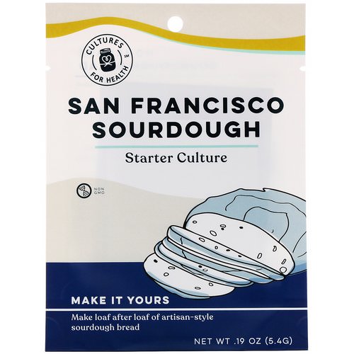 Cultures for Health, San Francisco Sourdough, 1 Packet, .19 oz (5.4 g) فوائد