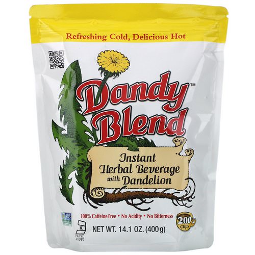 Dandy Blend, Instant Herbal Beverage with Dandelion, Caffeine Free, 14.1 oz (400 g) فوائد