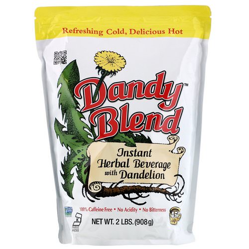 Dandy Blend, Instant Herbal Beverage with Dandelion, Caffeine Free, 2 lbs (908 g) فوائد