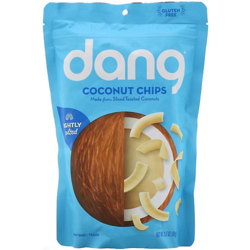 Dang, Coconut Chips, Lightly Salted, 3.17 oz (90 g) فوائد