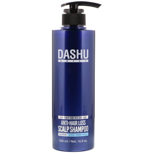 Dashu, Anti-Hair Loss Scalp Shampoo, 16.9 oz (500 ml) فوائد