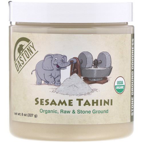 Dastony, 100% Organic, Sesame Tahini, 8 oz (227 g) فوائد