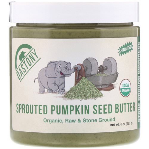 Dastony, Organic, Sprouted Pumpkin Seed Butter, 8 oz (227 g) فوائد