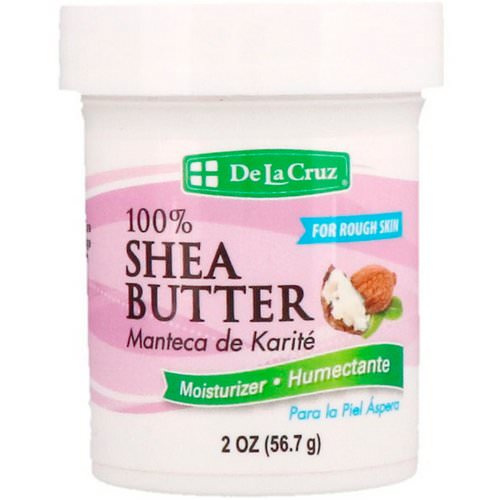 De La Cruz, 100% Shea Butter, Moisturizer, 2 oz (56.7 g) فوائد
