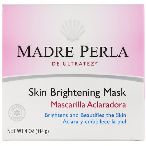 De La Cruz, Madre Perla, Skin Brightening Mask, 4 oz (114 g) فوائد