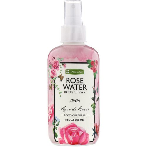 De La Cruz, Rose Water Body Spray, 8 fl oz (236 ml) فوائد
