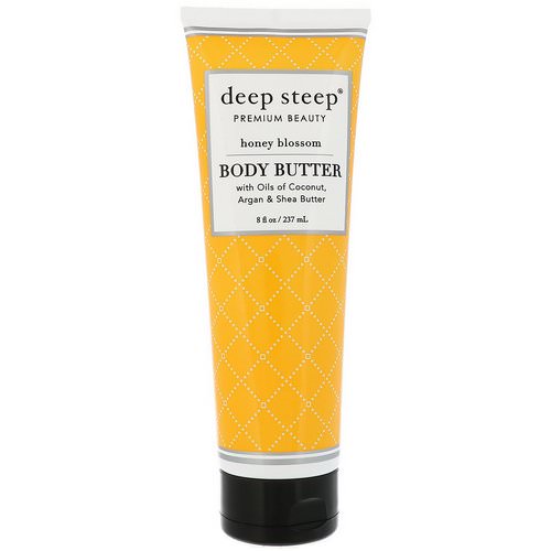 Deep Steep, Body Butter, Honey Blossom, 8 fl oz (237 ml) فوائد
