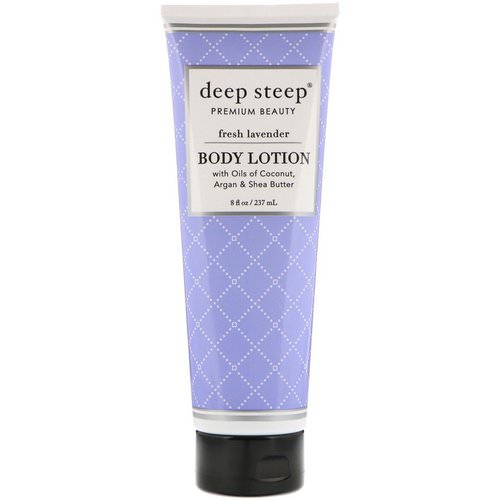 Deep Steep, Body Lotion, Fresh Lavender, 8 fl oz (237 ml) فوائد