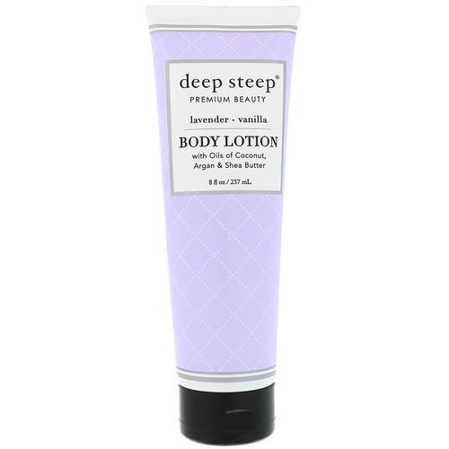 Deep Steep, Body Lotion, Lavender Vanilla, 8 fl oz (237 ml) فوائد