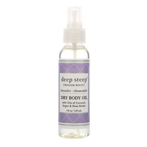 Deep Steep, Dry Body Oil, Lavender - Chamomile, 4 fl oz (118 ml) فوائد