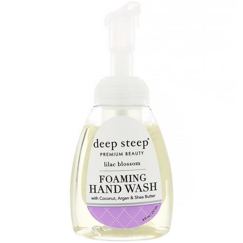 Deep Steep, Foaming Hand Wash, Lilac Blossom, 8 fl oz (237 ml) فوائد