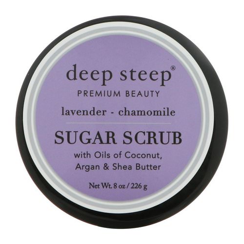 Deep Steep, Sugar Scrub, Lavender - Chamomile, 8 oz (226 g) فوائد