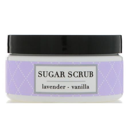 Deep Steep, Sugar Scrub, Lavender - Vanilla, 8 oz (226 g):Sugar Scrub, Polish