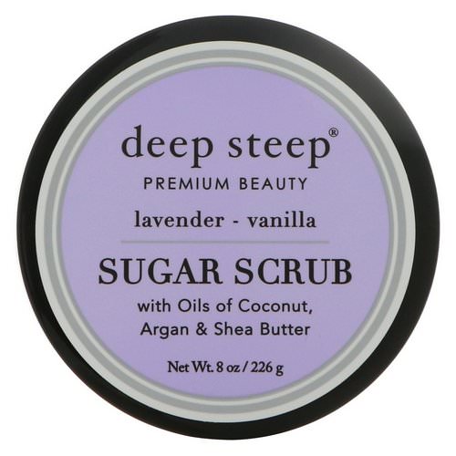 Deep Steep, Sugar Scrub, Lavender - Vanilla, 8 oz (226 g) فوائد