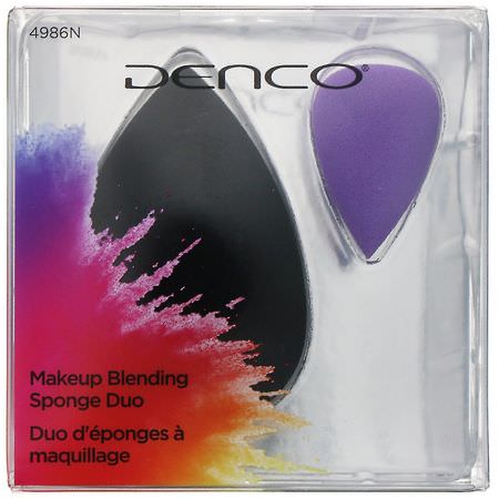 Denco, Makeup Blending Sponge Duo:اسفنجات المكياج, فرش المكياج