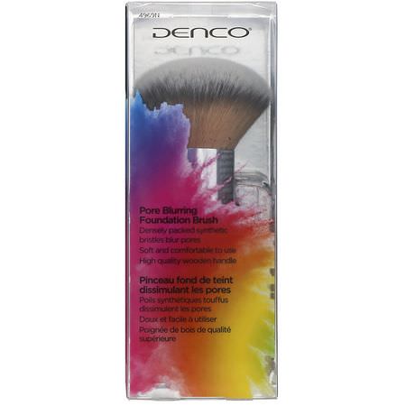 Denco, Pore Blurring Foundation Brush, 1 Brush:فرش المكياج, الجمال
