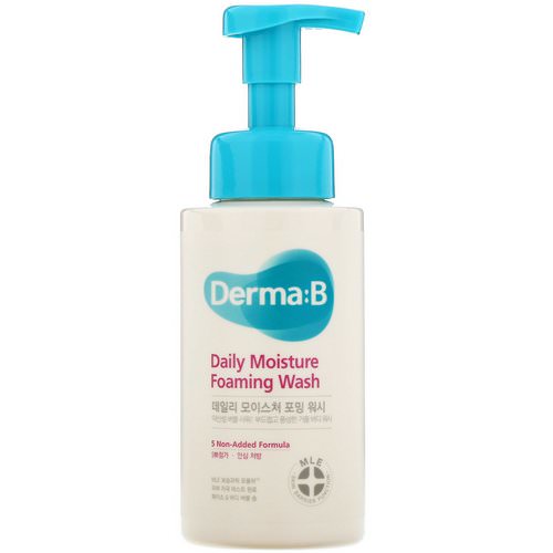 Derma:B, Daily Moisture Foaming Wash, 12.85 fl oz (380 ml) فوائد