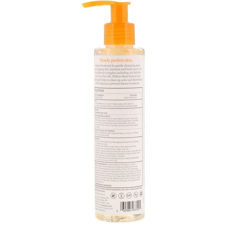 Derma E, Acne Deep Pore Cleansing Wash, 6 fl oz (175 ml):حمض الساليسيليك, المنظفات