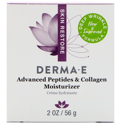 Derma E, Advanced Peptides & Collagen Moisturizer, 2 oz (56 g) فوائد