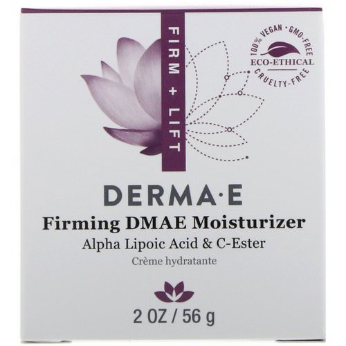 Derma E, Firming DMAE Moisturizer, with Alpha Lipoic Acid and C-Ester, 2 oz (56 g) فوائد