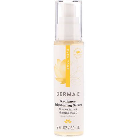 Derma E Brightening Vitamin C Serums - مصل فيتامين C, سطع, أمصال, علاجات