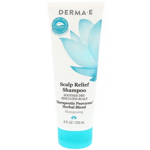 Derma E, Scalp Relief Shampoo, 8 fl oz (236 ml) فوائد