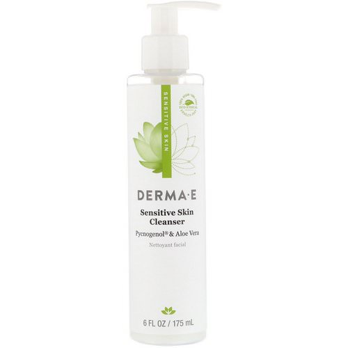 Derma E, Sensitive Skin Cleanser, 6 fl oz (175 ml) فوائد