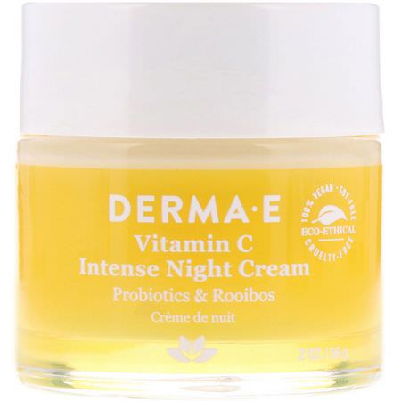 Derma E Night Moisturizers Creams Vitamin C Beauty - فيتامين C, المرطبات الليلية, الكريمات, مرطبات ال,جه
