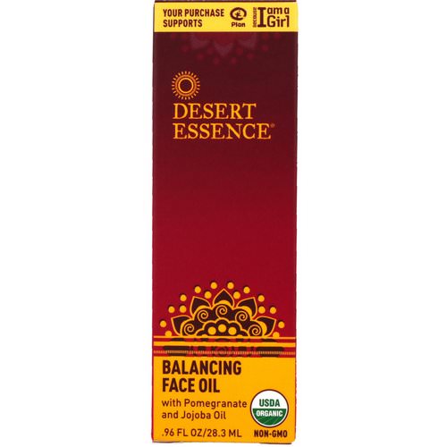 Desert Essence, Balancing Face Oil, .96 fl oz (28.3 ml) فوائد