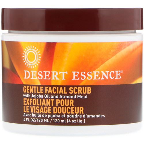 Desert Essence, Gentle Facial Scrub, 4 fl oz (120 ml) فوائد