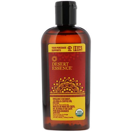 Desert Essence Body Massage Oil Blends Hair Scalp Care - العناية بفر,ة الرأس, العناية بالشعر, زيت التدليك, زي,ت التدليك