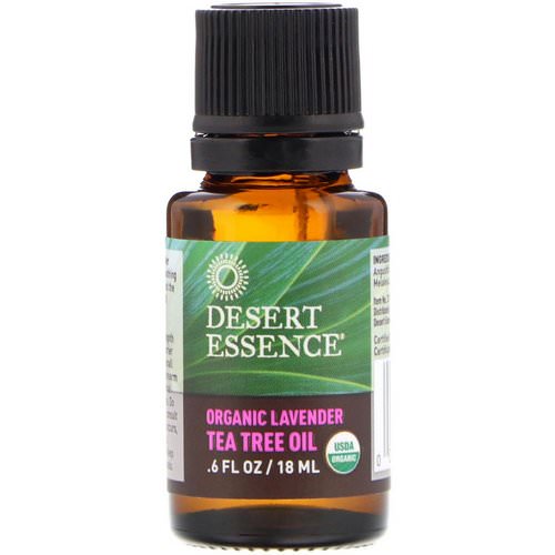 Desert Essence, Organic Lavender Tea Tree Oil, .6 fl oz (18 ml) فوائد
