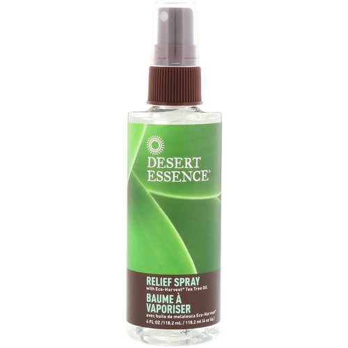 Desert Essence, Relief Spray, 4 fl oz (118.2 ml) فوائد