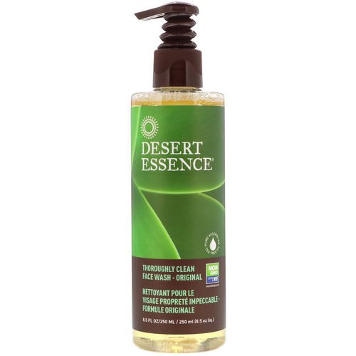Desert Essence, Thoroughly Clean Face Wash, Original, 8.5 fl oz (250 ml) فوائد